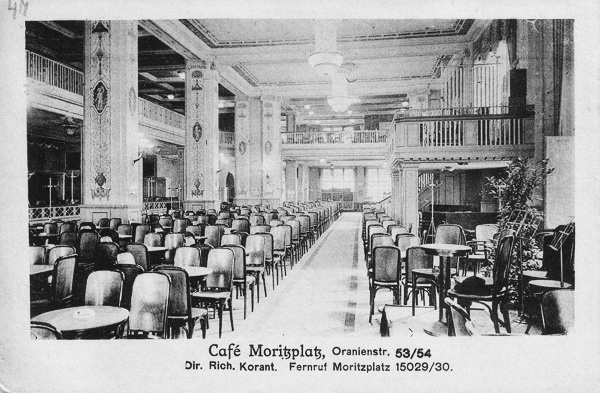 Innenansicht Café Moritzplatz